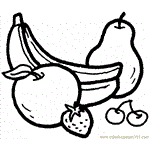 Banana 11 Free Coloring Page for Kids