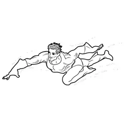 Aquaman 2 Free Coloring Page for Kids