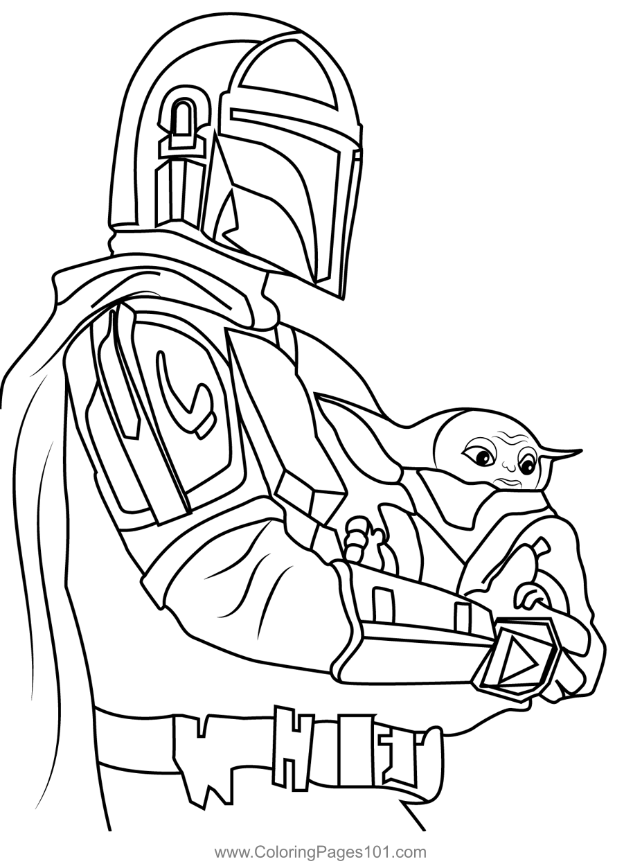 Baby Yoda Printable Picture