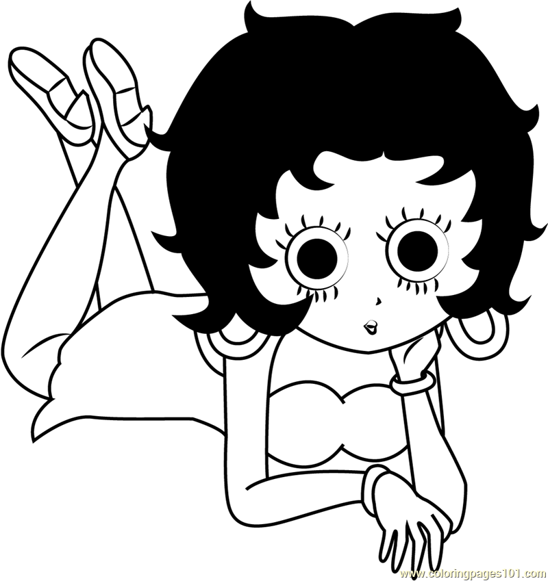 Betty Boop Looking at You