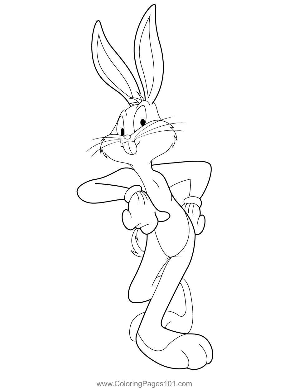 Bugs Bunny Standing In Style