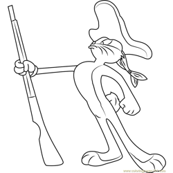 Looney tunes Free Coloring Page for Kids