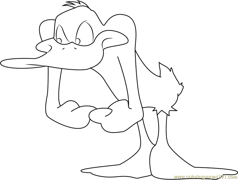 Angry Daffy Duck