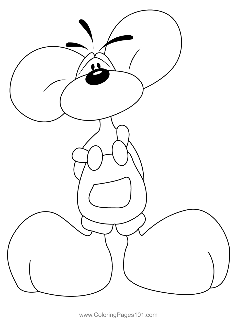 Standing Diddl Mouse