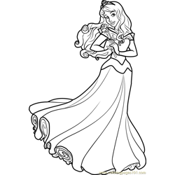 Aurora Coloring Pages For Kids Download Aurora Printable Coloring Pages Coloringpages101 Com