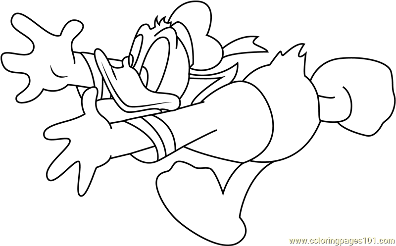 Running Donald Duck