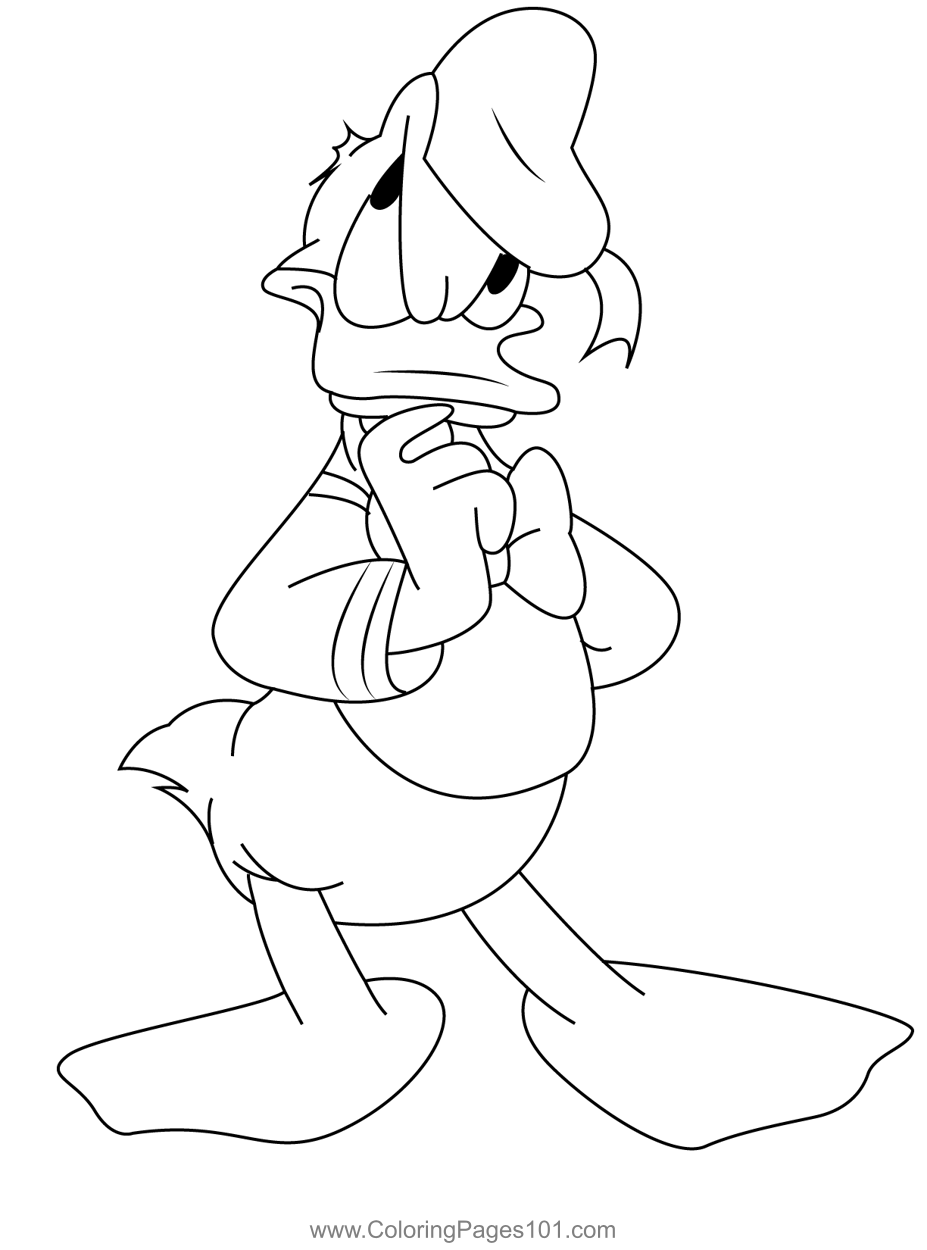 Thinking Donald Duck