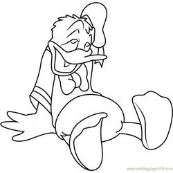 Bad Feel Free Coloring Page for Kids