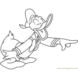 Donald Duck Laughing