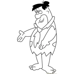 Fred W Free Coloring Page for Kids