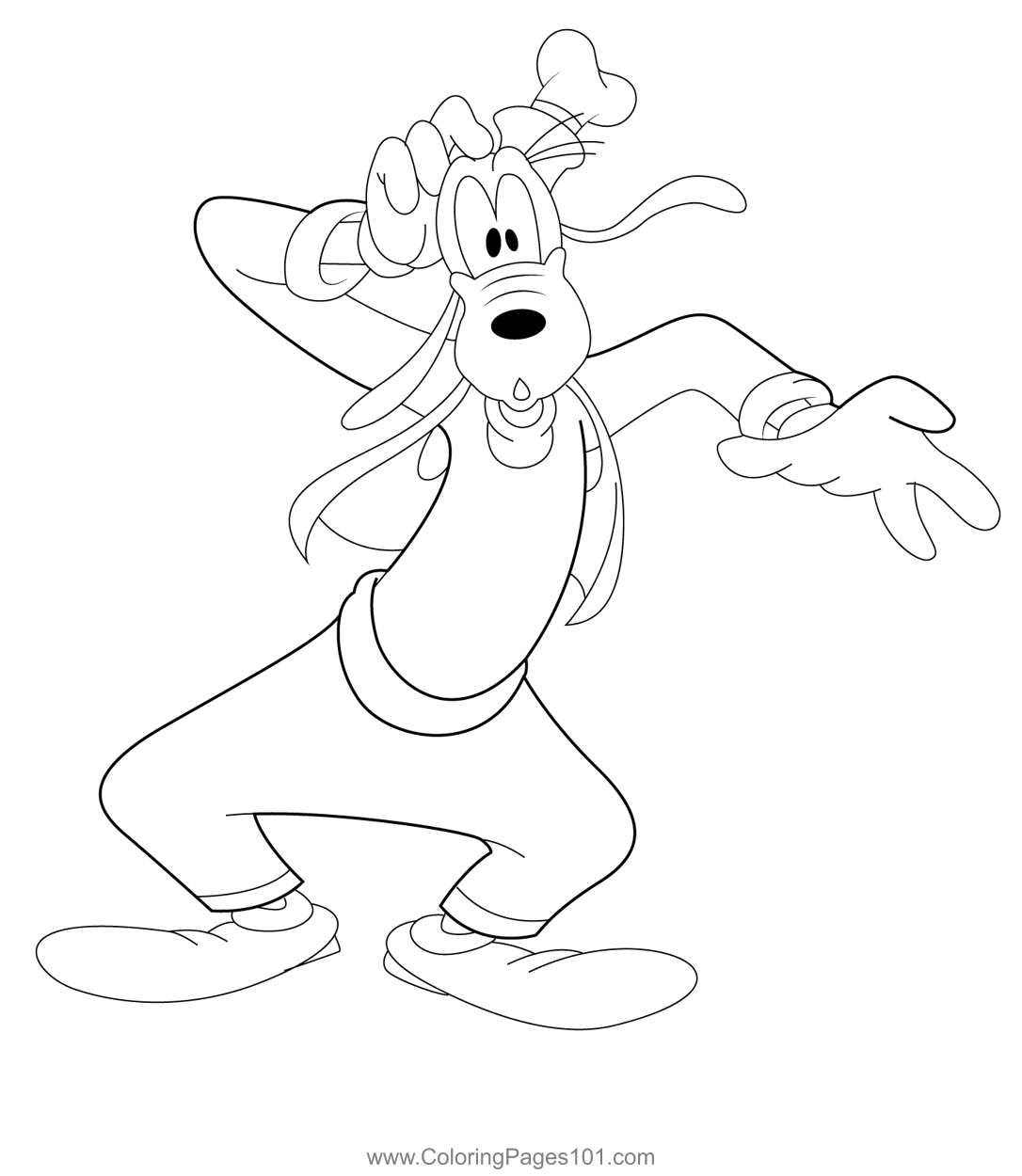 Confused Goofy