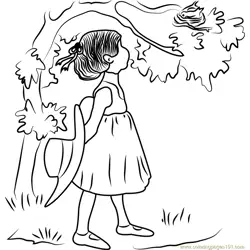 Holly Hobbie see Bird Nest Free Coloring Page for Kids