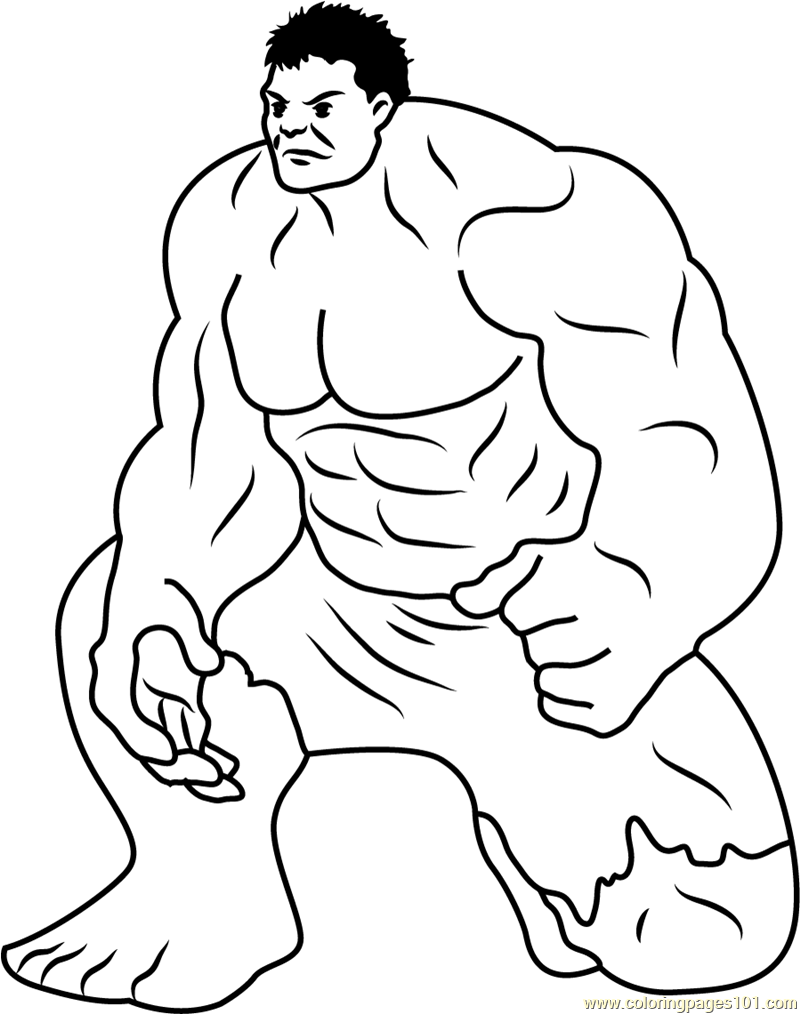 Hulk Smash Coloring Pages Coloring Pages