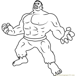 hulk coloring pages for kids printable free download coloringpages101 com