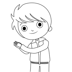 Jacus Little Baby Bum Free Coloring Page for Kids