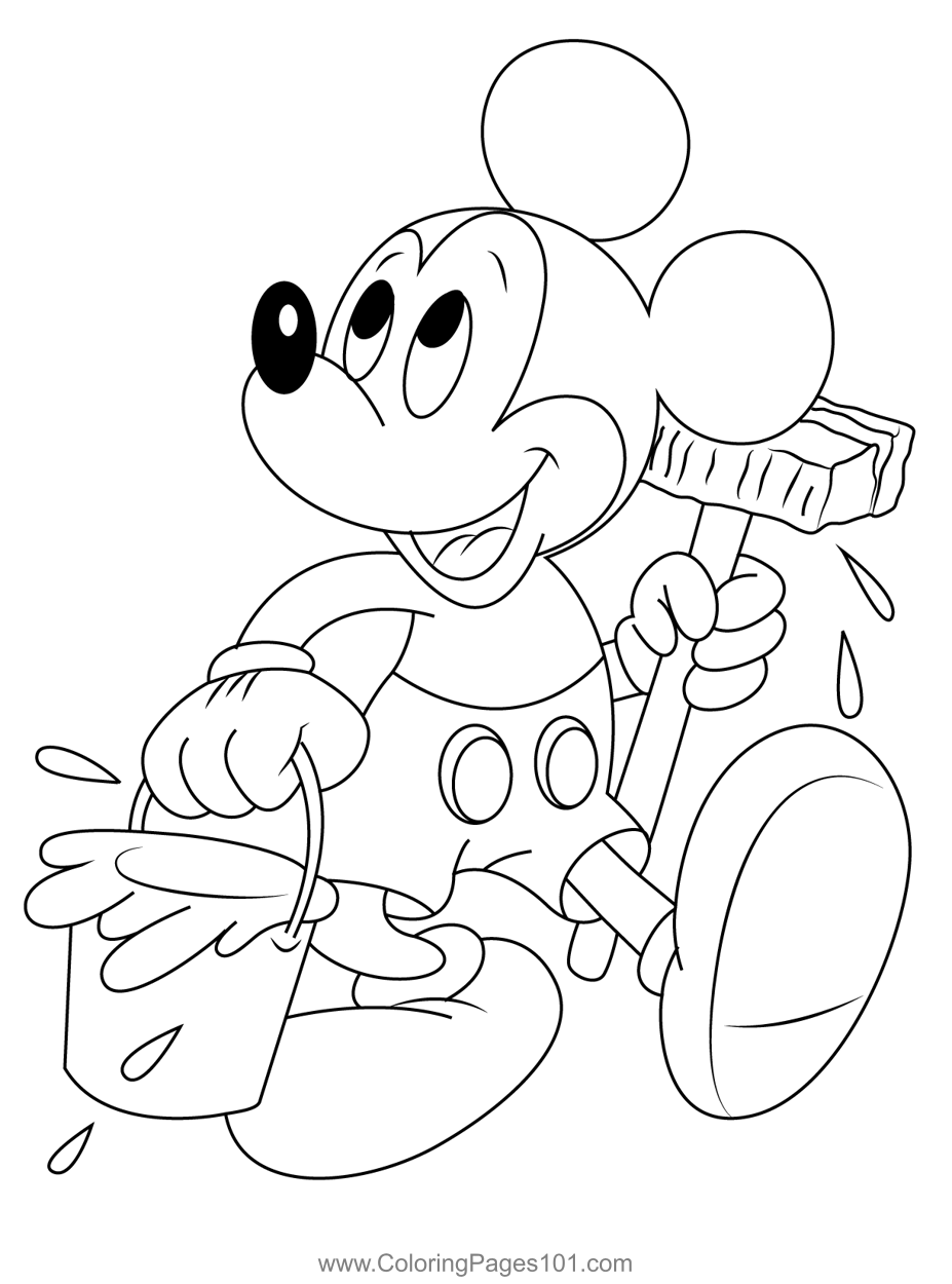 Mickey Mouse Color