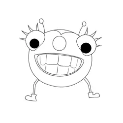 Smile Free Coloring Page for Kids