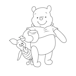 Best Friend Free Coloring Page for Kids