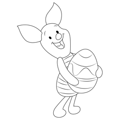 Big Egg Free Coloring Page for Kids