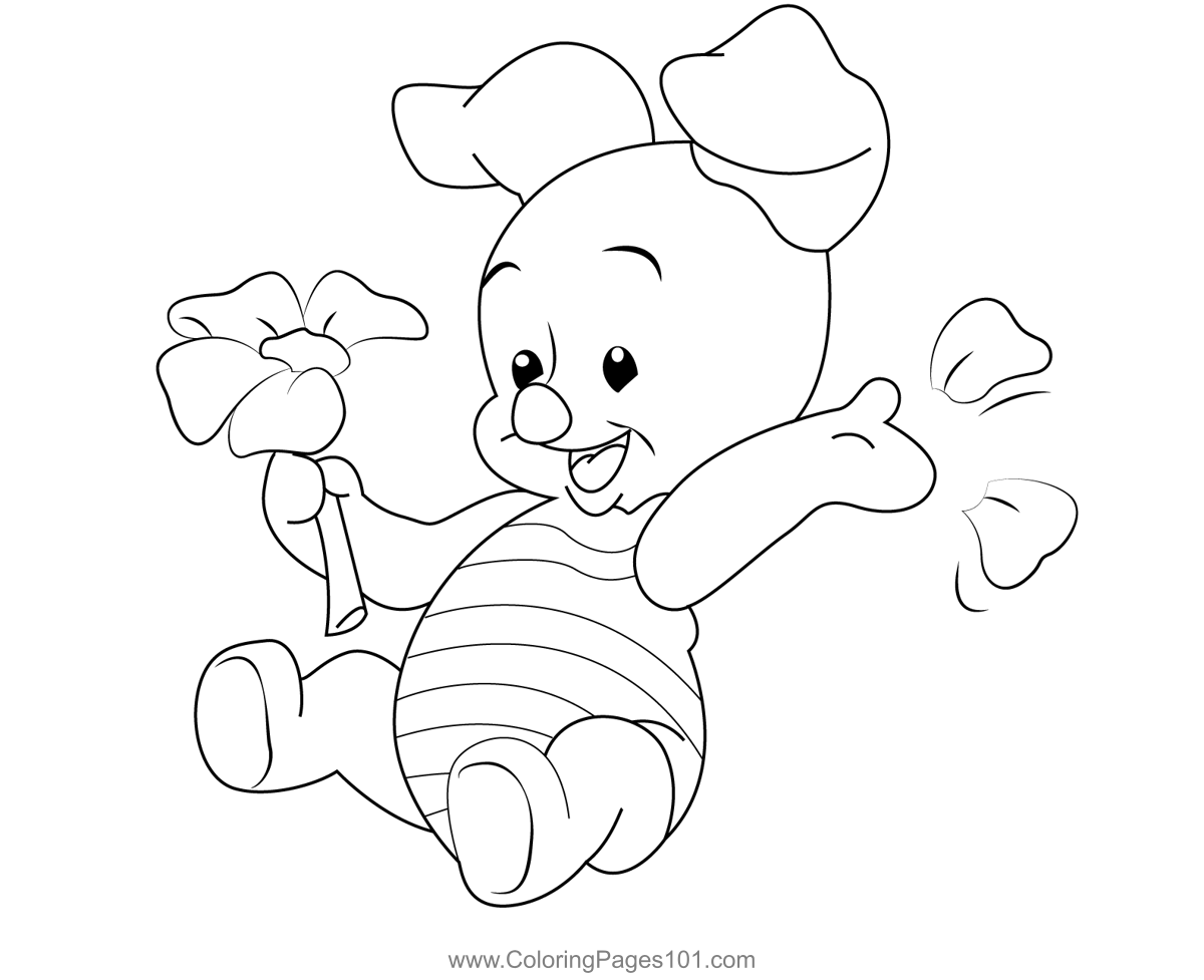 Coloring Pages Of Piglet Coloring Pages Of Piglet
