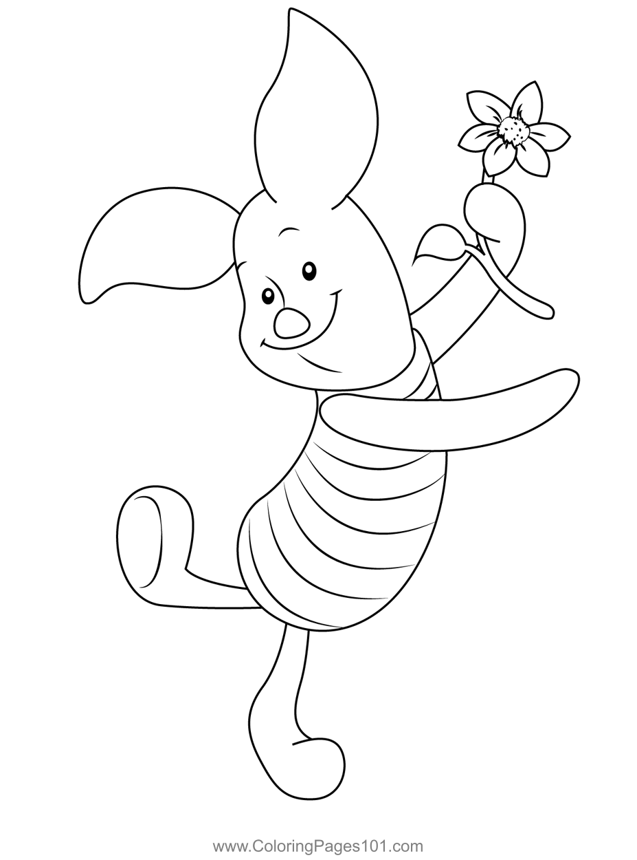 Piglet Coloring Pages Free Printable Piglet Coloring Pages Free Printable