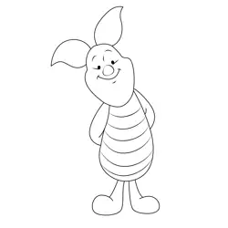 Stand Pilget Free Coloring Page for Kids
