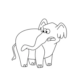 Eli Free Coloring Page for Kids