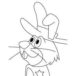 Rabbit 10 Free Coloring Page for Kids