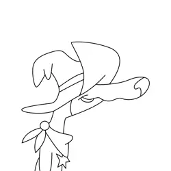 Ricochet 1 Free Coloring Page for Kids