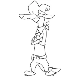 Ricochet 8 Free Coloring Page for Kids