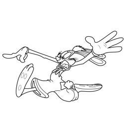 Roger Rabbit 3 Free Coloring Page for Kids