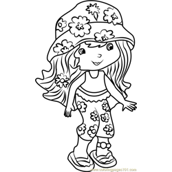 Coco Calypso Free Coloring Page for Kids