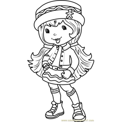 Ginger Snap Free Coloring Page for Kids