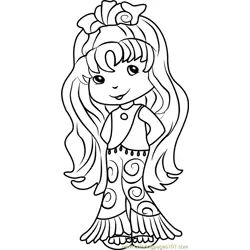 Seaberry Delight Free Coloring Page for Kids