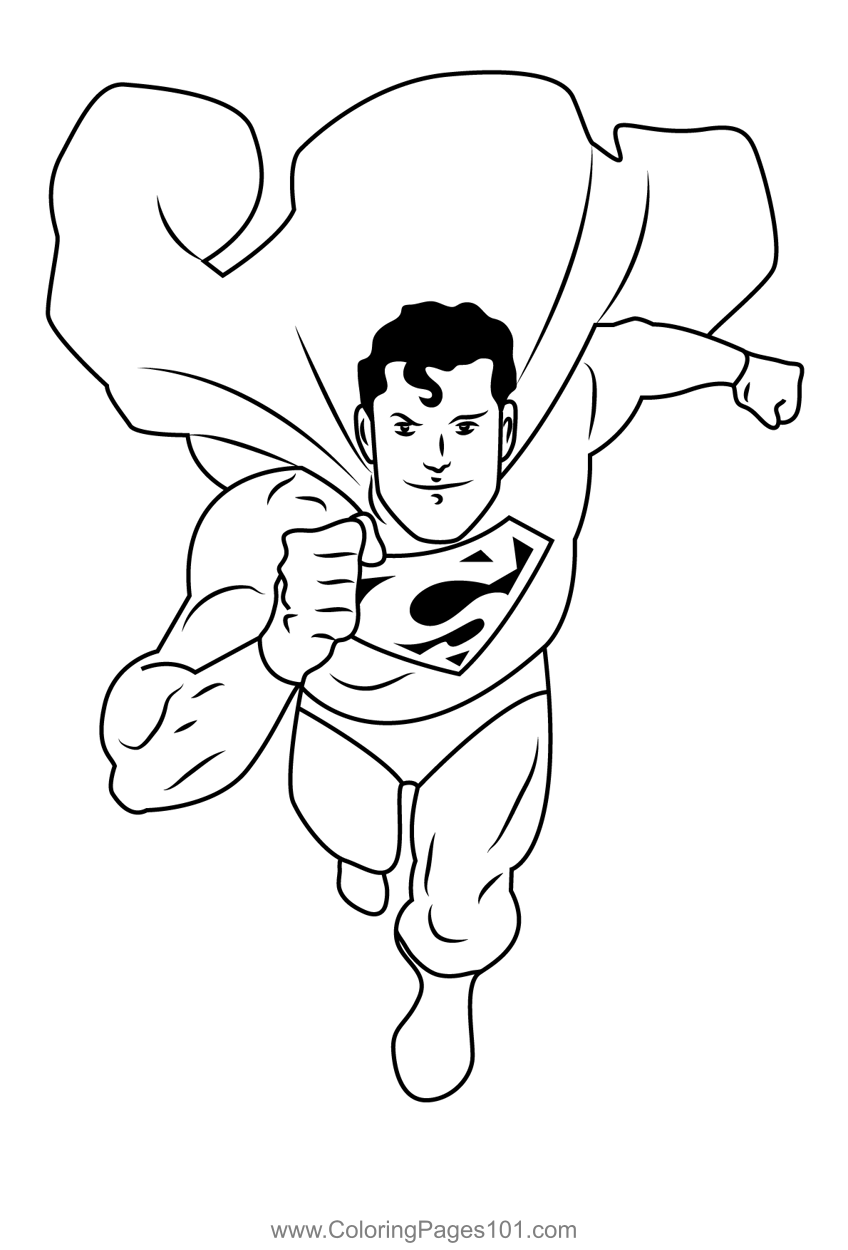 Superman Running