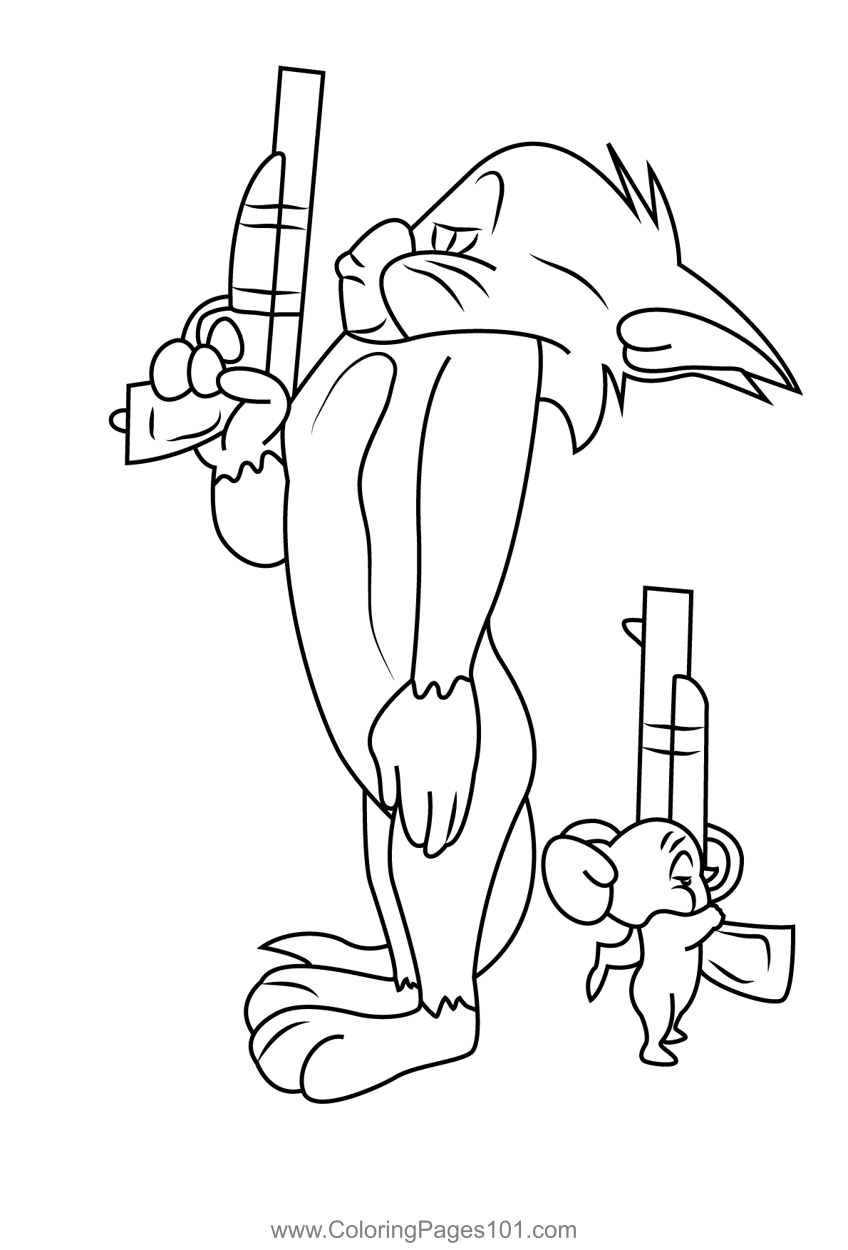 Tom And Jerry With Guns