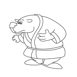 Bear Free Coloring Page for Kids