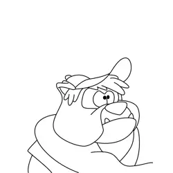 Billy Free Coloring Page for Kids