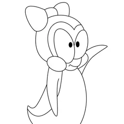 Chilly Lilly Free Coloring Page for Kids