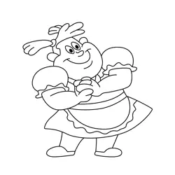 Frieda Free Coloring Page for Kids