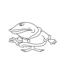 Fur Bearing Trout Free Coloring Page for Kids