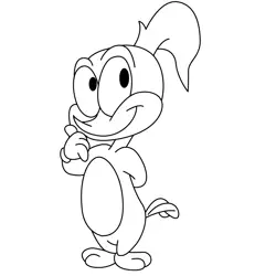 Knothead Free Coloring Page for Kids