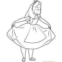 See me Happy Free Coloring Page for Kids