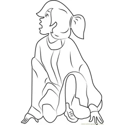 Anastasia Free Coloring Page for Kids