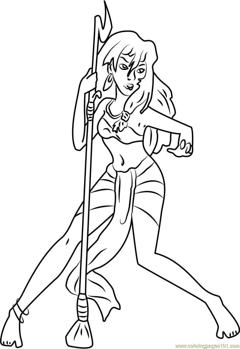 Look at Me Coloring Page for Kids - Free Atlantis: The Lost Empire