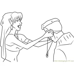 Atlantis See Free Coloring Page for Kids