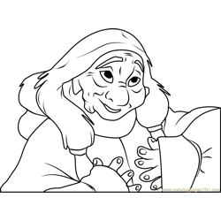 Tanana Free Coloring Page for Kids