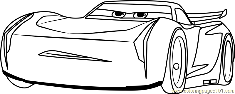 Jackson Storm from Cars 3