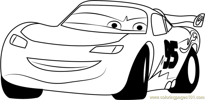 Cars Printable Coloring Pages For Kids