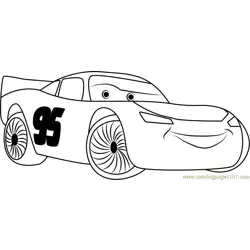 Happy Cars Free Coloring Page for Kids